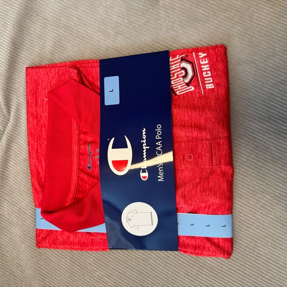 Champion Scarlet Men's Polo Shirts - Picture 1 of 2